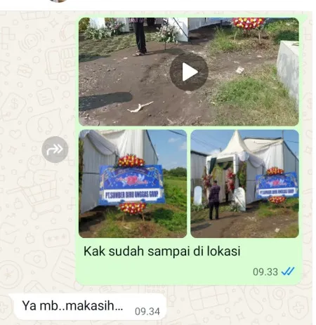 Pengiriman Karangan Bunga Adiarsa Timur Karawang Timur
